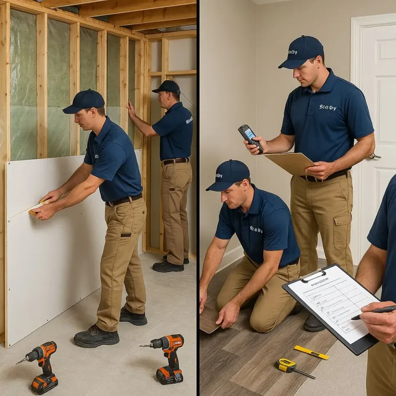 Repairs and Reconstruction process in Balmville, NY