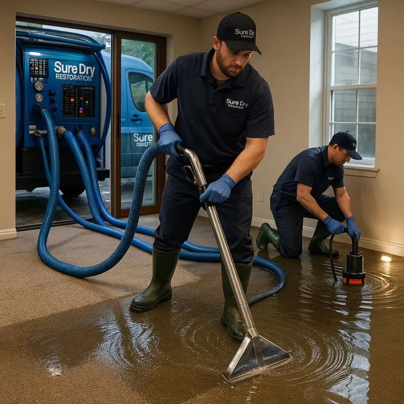 Water Extraction and Removal process in Balmville, NY